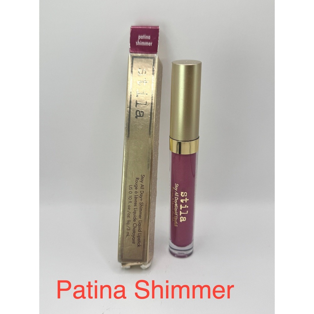 NEW Stila Stay All Day Liquid Lipstick Patina Shimmer NEW